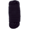 corde bondage fine 10 m noir