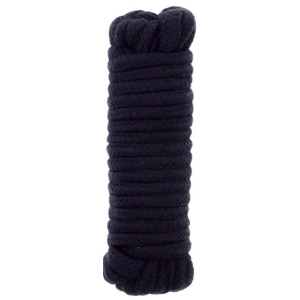 corde bondage fine 5m noir