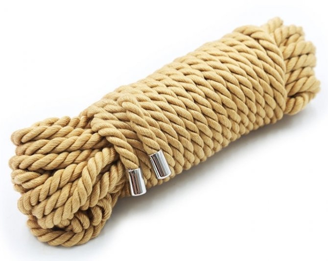 corde coton dore 20m