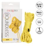 corde de bondage boundless 10m jaune 2