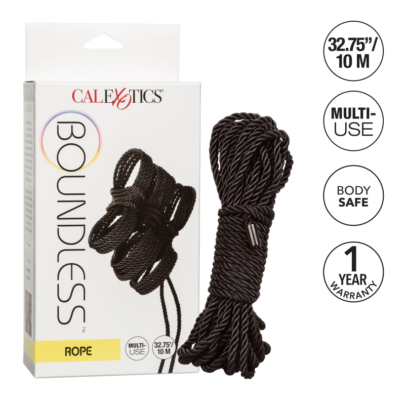 corde de bondage boundless 10m noire 4