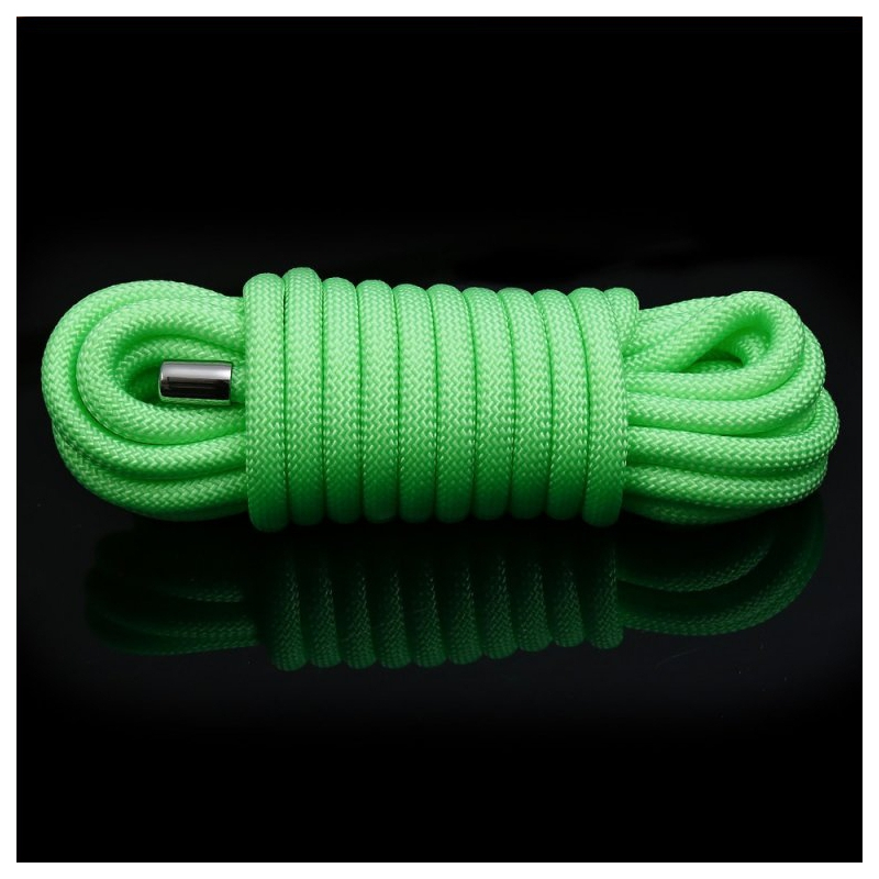 corde de bondage luminous 10m verte 1