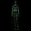 corde de bondage luminous 10m verte 2
