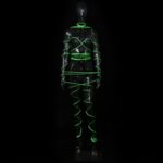 corde de bondage luminous 10m verte 2