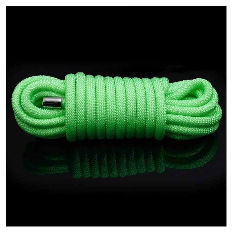corde de bondage luminous 5m verte 1