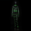 corde de bondage luminous 5m verte 2