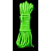 corde de bondage phosphorescente glow rope 10m 2
