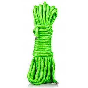 corde de bondage phosphorescente glow rope 10m