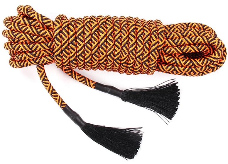 corde de bondage scint 10m orange