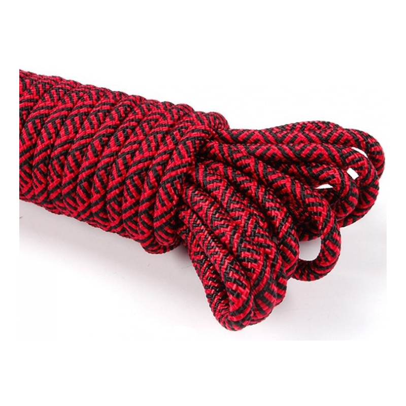 corde de bondage scint 10m rouge 1