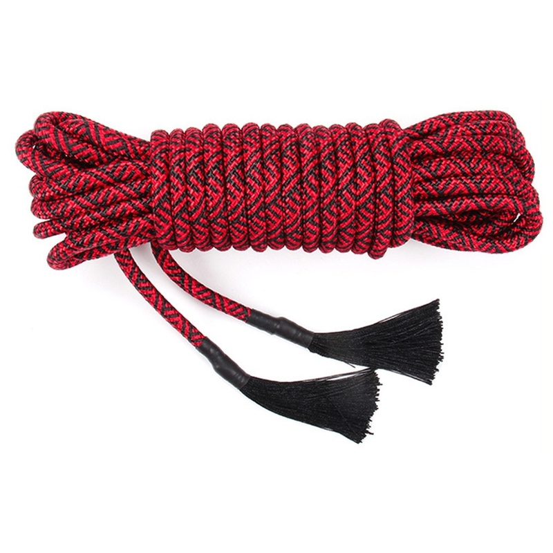 corde de bondage scint 10m rouge