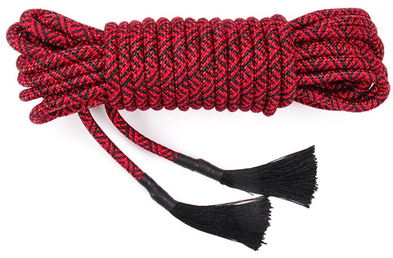 corde de bondage scint 10m rouge