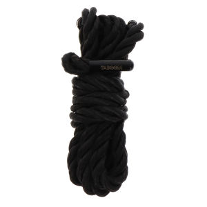 corde de bondage taboom 1m50 epaisseur 7mm noire
