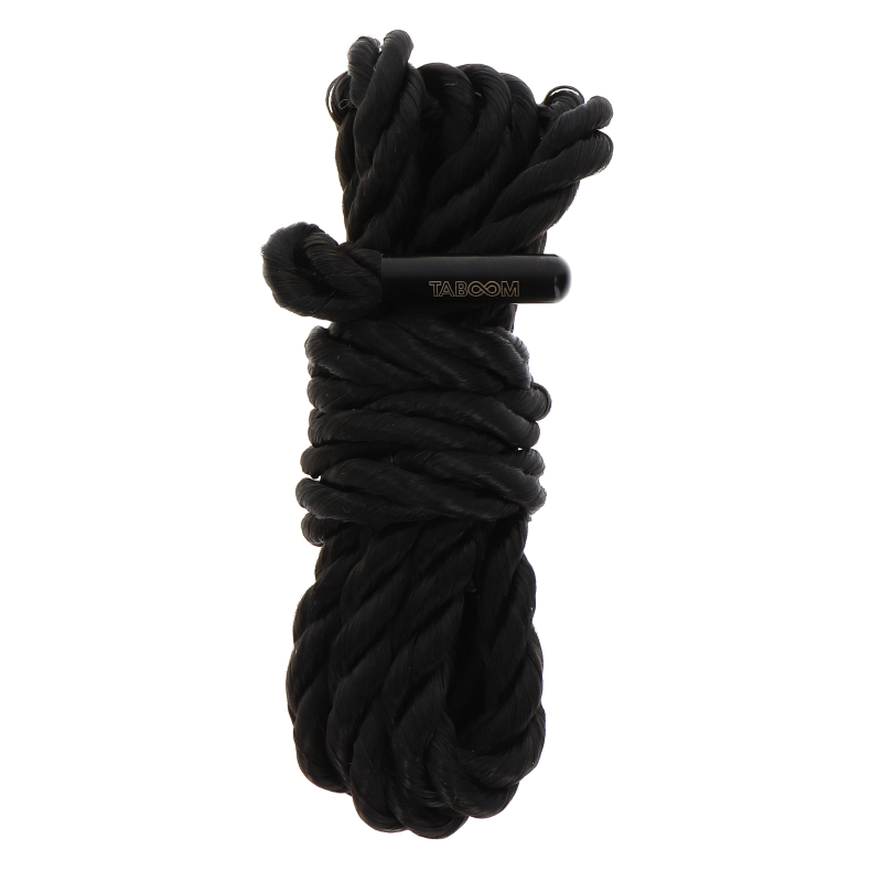 corde de bondage taboom 1m50 epaisseur 7mm noire