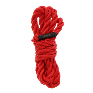 corde de bondage taboom 1m50 epaisseur 7mm rouge
