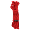 corde de bondage taboom 5m 7mm rouge