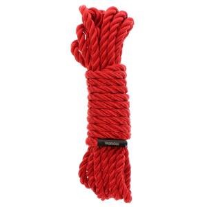 corde de bondage taboom 5m 7mm rouge