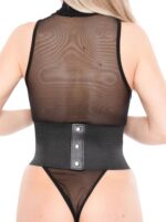 corset a lacets et sangles cinchery noir 1