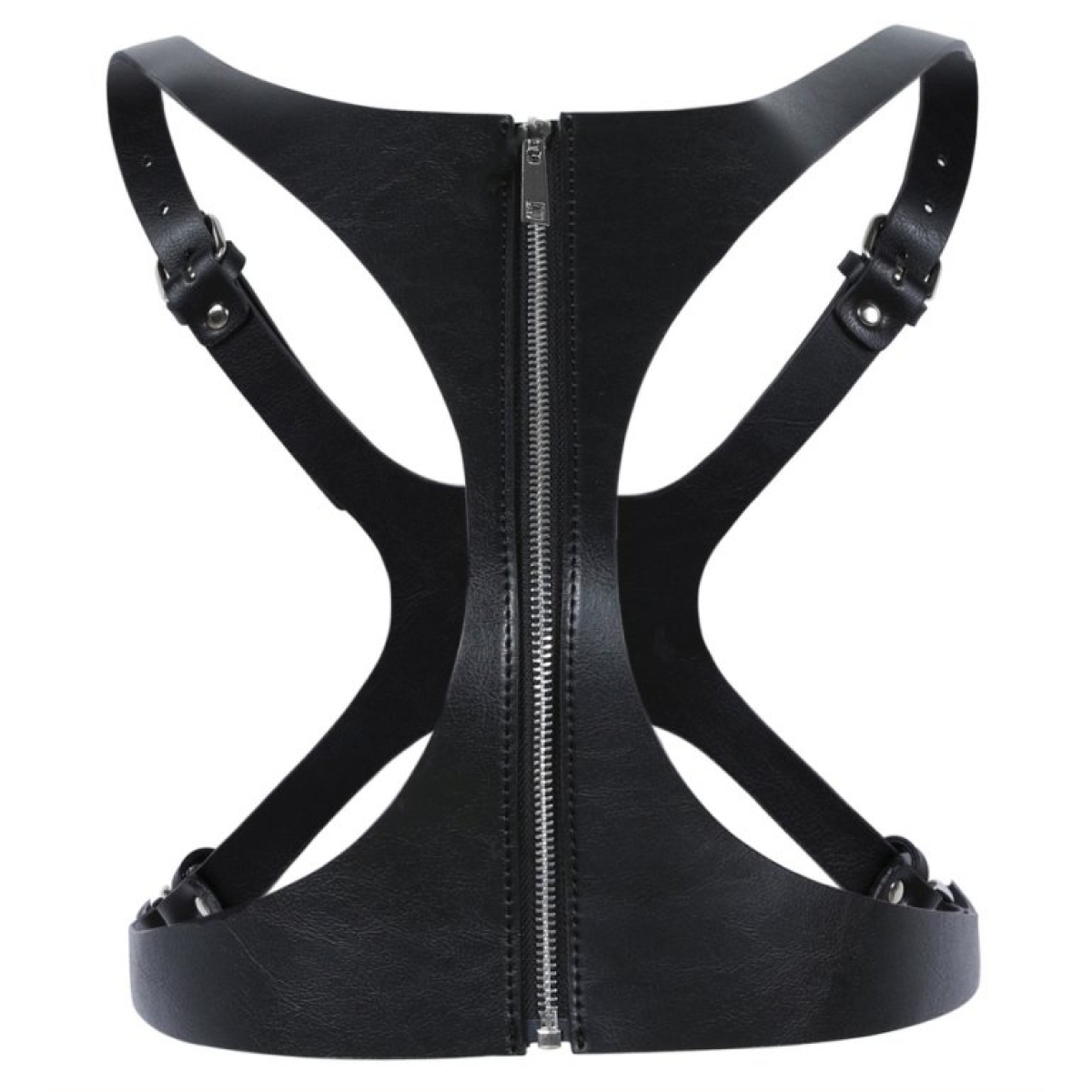 corset sm vinyle noir 1