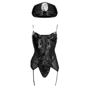 costume de policiere sexy police s m noir