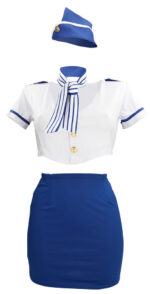 costume sexy d hotesse de l air stewardness s m