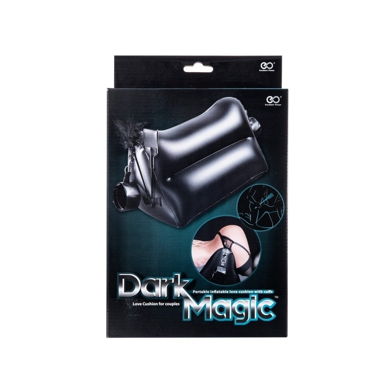 coussin gonflable dark magic 60 x 36cm 1