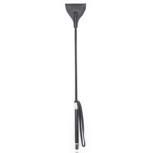 cravache crop crop 55cm noire