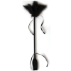 cravache et plumeau secret touch 50cm noir