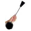 cravache feather crop noire 50 cm 1