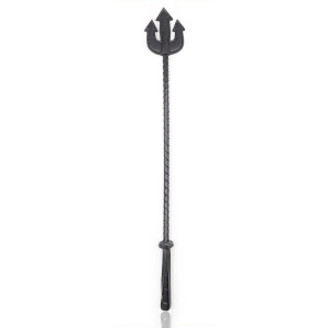 cravache trident 65cm noire