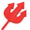 cravache trident 65cm rouge 1