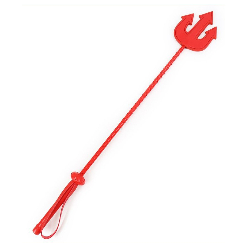 cravache trident 65cm rouge 3