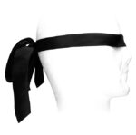 cravate bandeau tie me up noire 3