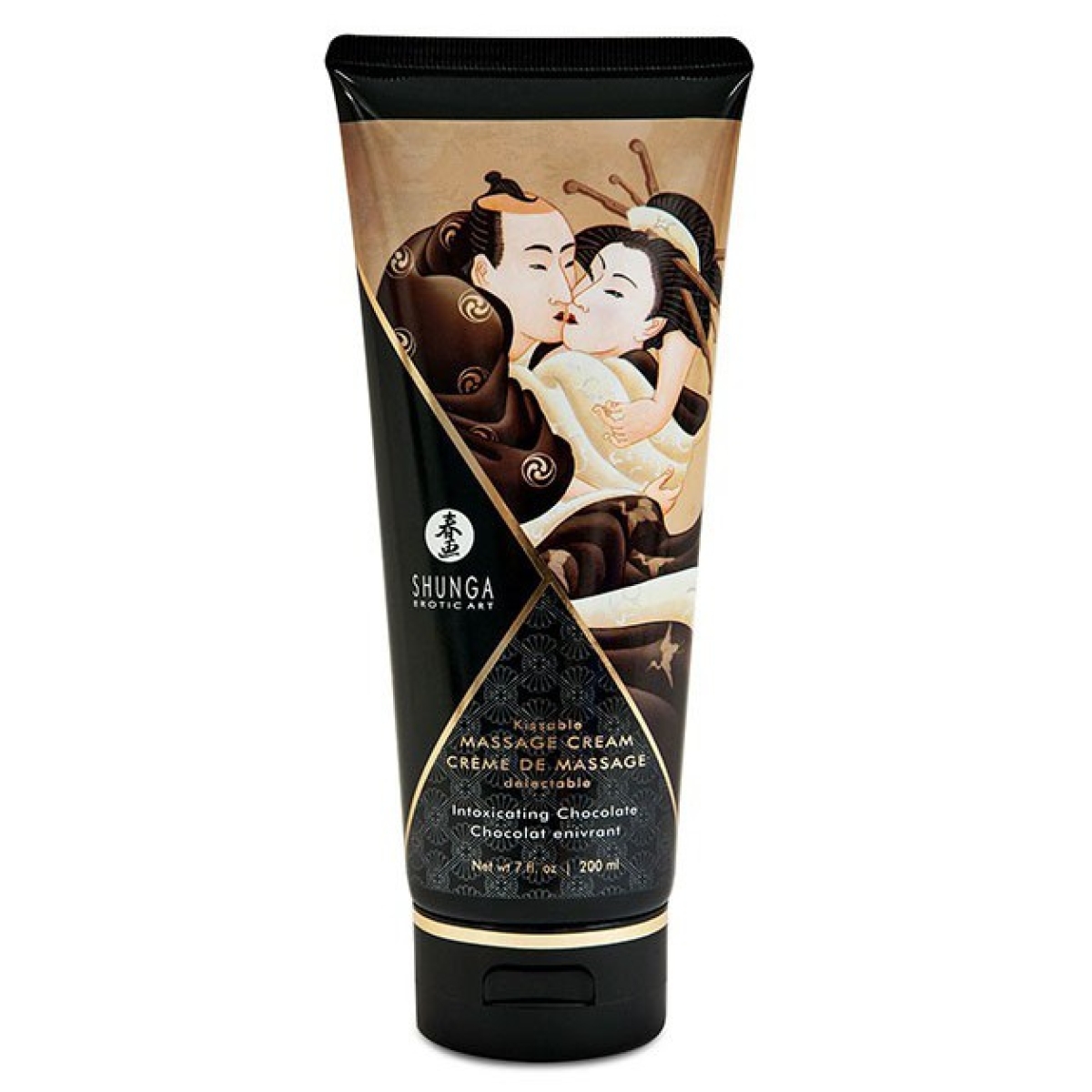 creme de massage comestible chocolat enivrant 200ml