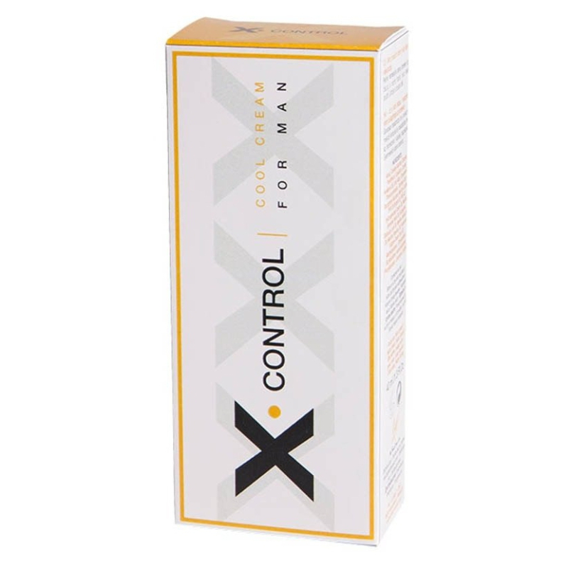 creme de penis x control menthe 40ml 1