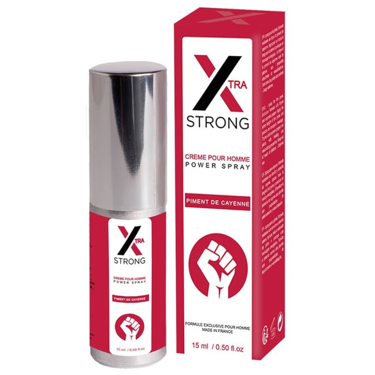 creme de penis x strong piment 15ml 2