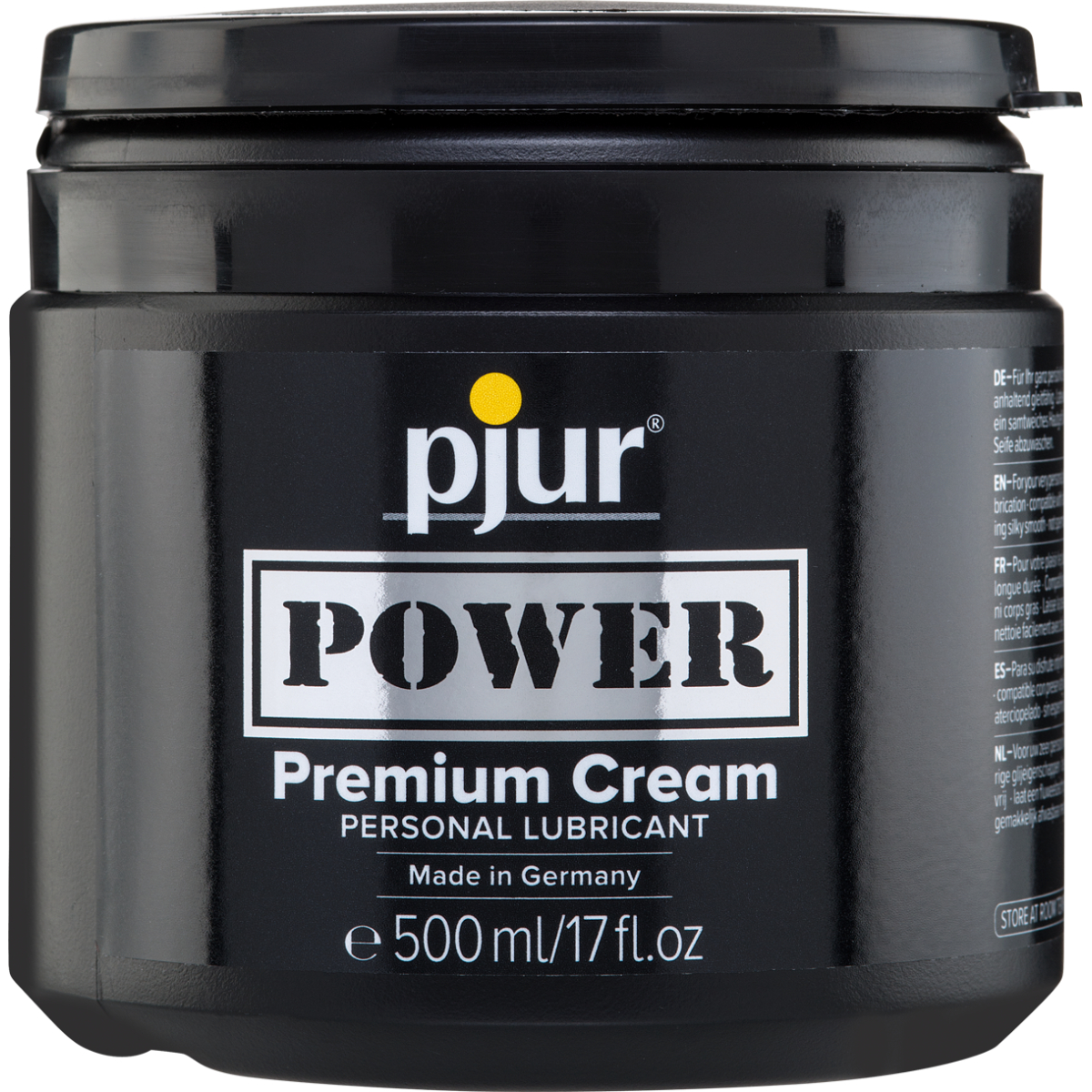 creme lubrifiante power pjur 500ml