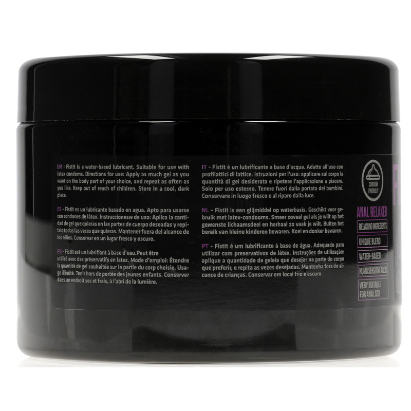 creme relaxante anal relaxer 500 ml pot noir 2