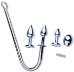 crochet anal hook multi 26cm 1