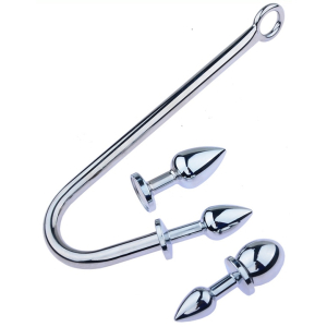 crochet anal hook multi 26cm