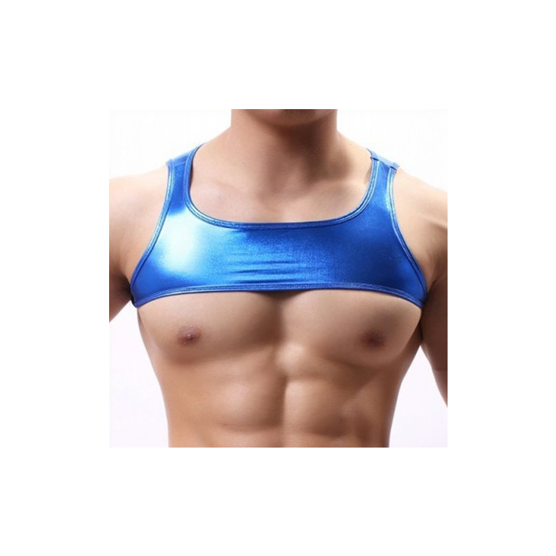 crop court bright bleu