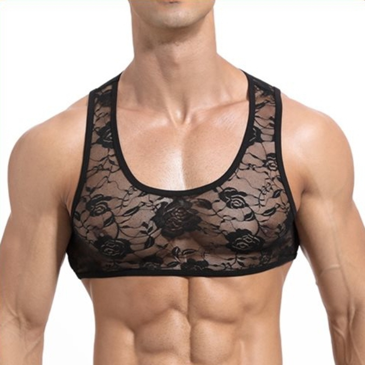 crop court dentelle noir 2