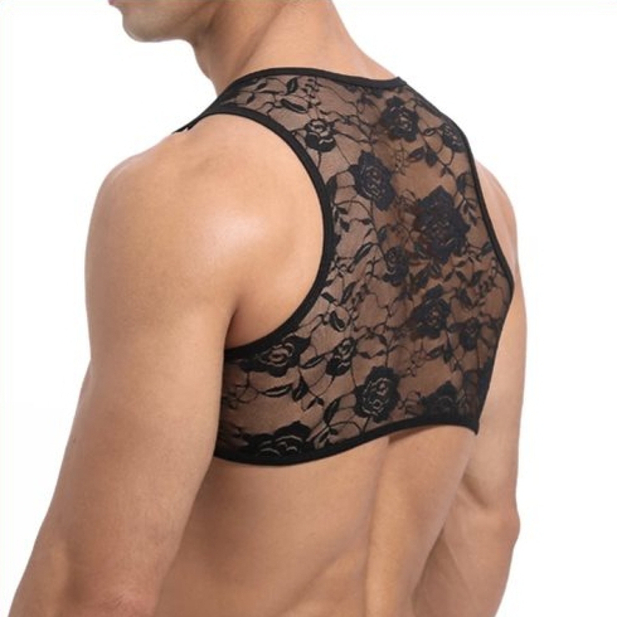 crop court dentelle noir 3