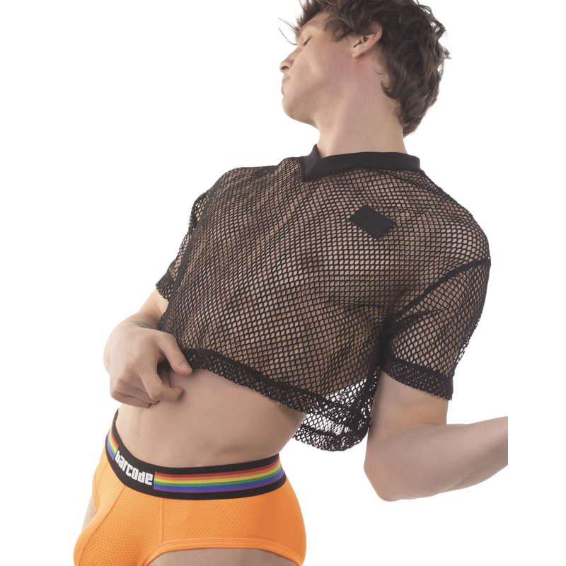 crop top despino noir 2