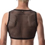 crop top filet many noir 1