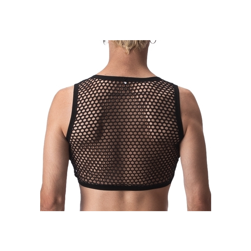 crop top filet many noir 1