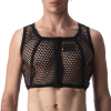 crop top filet many noir