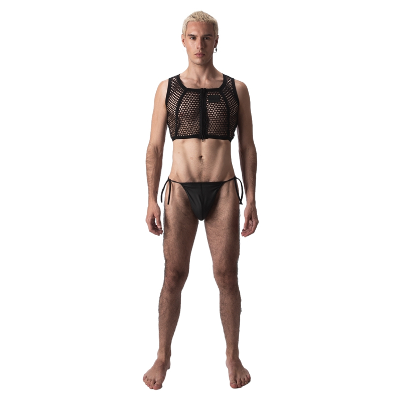 crop top filet many noir 2