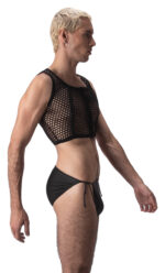 crop top filet many noir 3