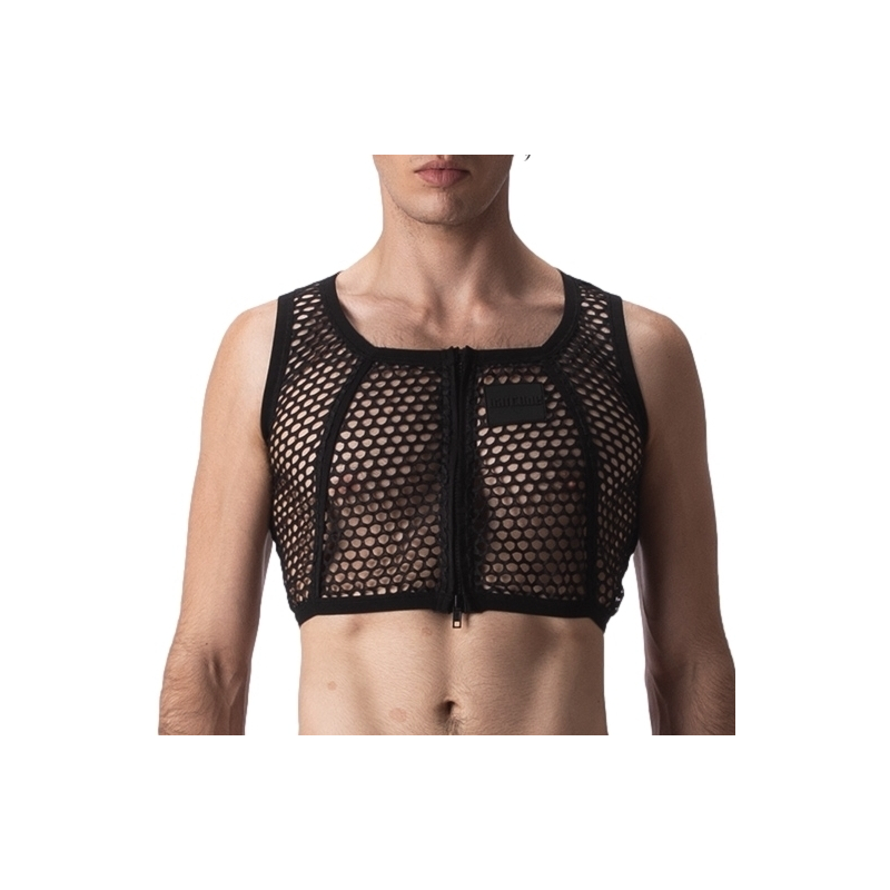 crop top filet many noir